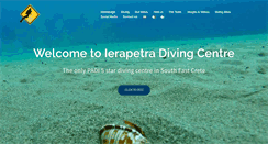 Desktop Screenshot of ierapetradivingcentre.com